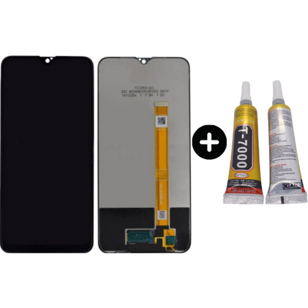Realme 3i Uyumlu HK Lcd Ekran Dokunmatik + B7000 - Image 1