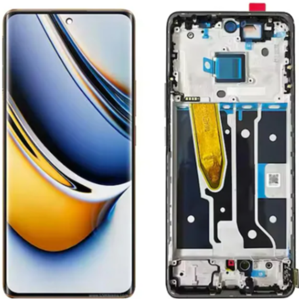 Realme 11 Pro Uyumlu Çıtalı Lcd Ekran Dokunmatik - Image 1