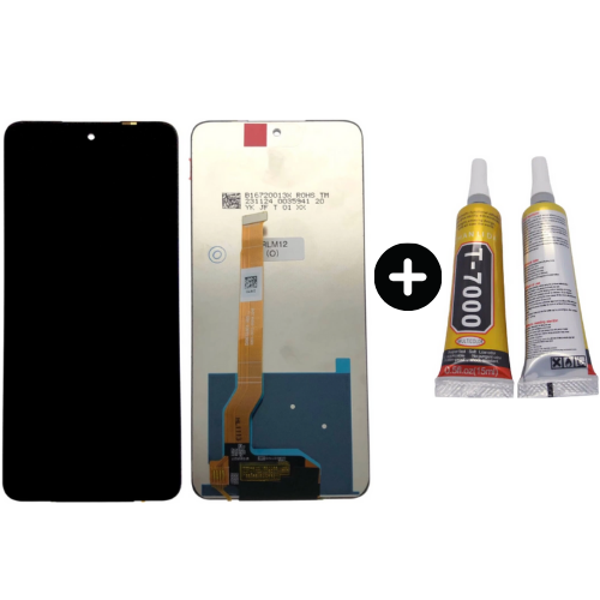 Realme 12 Uyumlu HK Lcd Ekran Dokunmatik + B7000 - Image 1