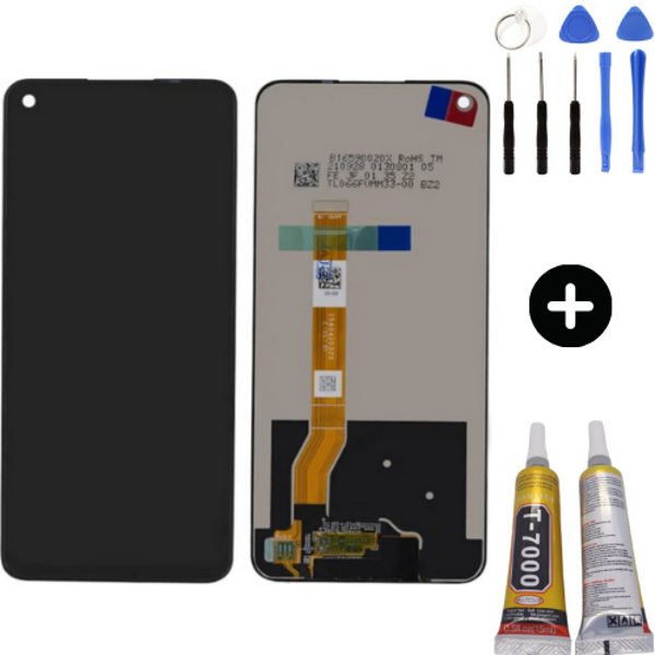 Realme 9i Uyumlu Servis Lcd Ekran Dokunmatik + Montaj Seti - Image 1