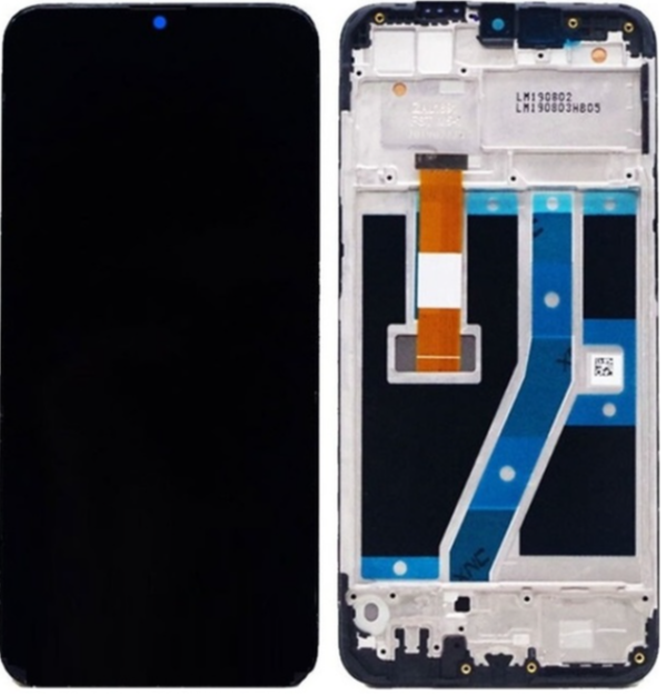 Realme C2 Uyumlu Çıtalı Lcd Ekran Dokunmatik - Image 1
