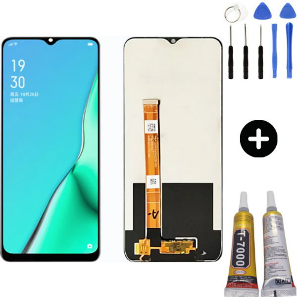 Realme C3i Uyumlu Servis Lcd Ekran Dokunmatik + Montaj Seti - Image 1