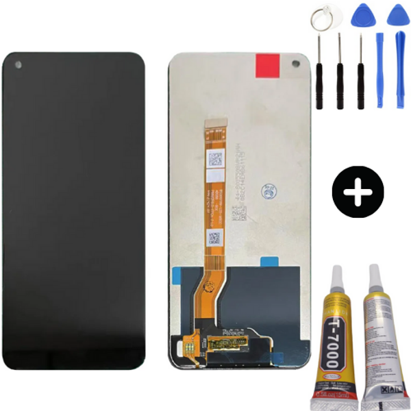Realme 8i Uyumlu HK Lcd Ekran Dokunmatik + Montaj Seti - Image 1
