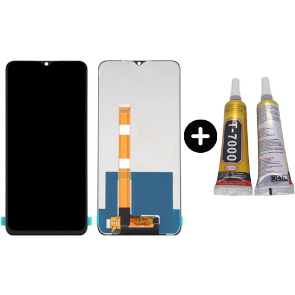 Realme C12 Uyumlu OLED Lcd Ekran Dokunmatik + B7000 - Image 1
