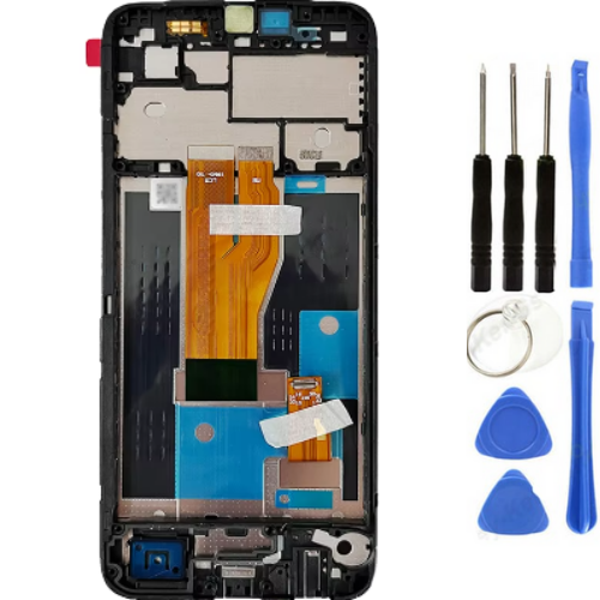 Realme C30 Uyumlu Çıtalı Servis Lcd Ekran Dokunmatik + Tamir Seti - Image 1