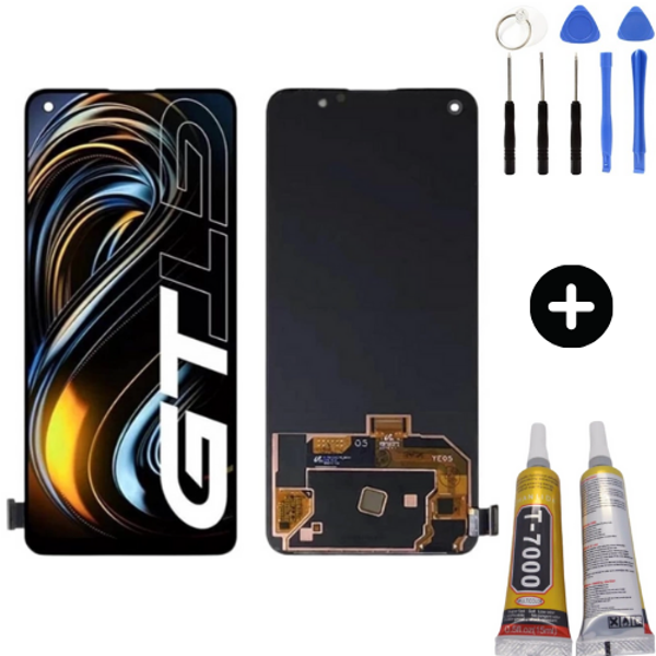 Realme GT 2 Uyumlu OLED Lcd Ekran Dokunmatik + Montaj Seti - Image 1