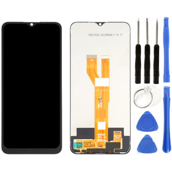 Realme C21 Uyumlu HK Lcd Ekran Dokunmatik + Tamir Seti - Image 1