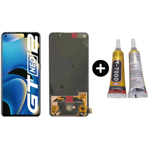 Realme GT Neo 2 Uyumlu HK Lcd Ekran Dokunmatik + B7000 - Image 1