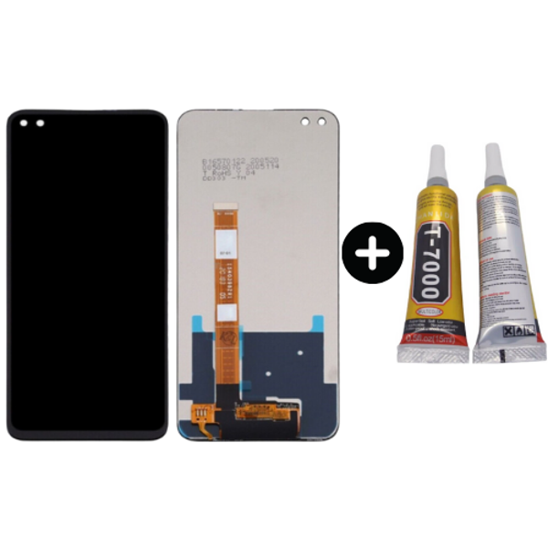 Realme 6 Pro Uyumlu OLED Lcd Ekran Dokunmatik + B7000 - Image 1