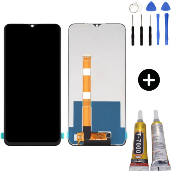 Realme C15 Uyumlu A Kalite Lcd Ekran Dokunmatik + Montaj Seti  - Image 1
