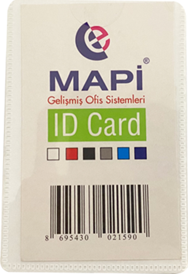 MAPİ-PP EHLİYET KABI BEYAZ 100 ADET - Image 1