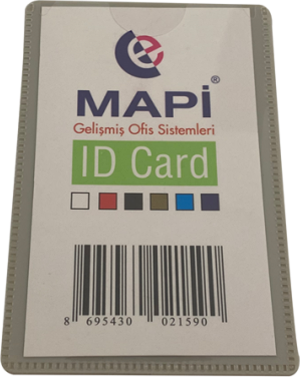 MAPİ-PP EHLİYET KABI GRİ 100 ADET - Image 1