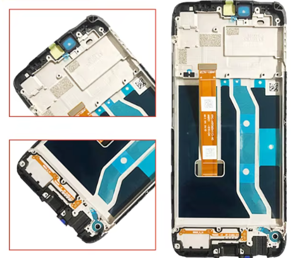 Realme C25s Uyumlu Çıtalı HK Lcd Ekran Dokunmatik - Image 1