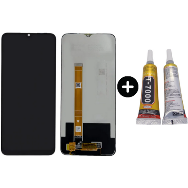 Realme C21y Uyumlu HK Lcd Ekran Dokunmatik + B7000 - Image 1