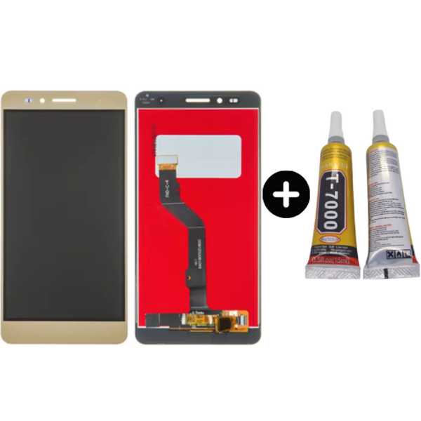 TE Huawei Honor 5X Uyumlu A Kalite Lcd Ekran Dokunmatik Gold + B7000 - Image 1