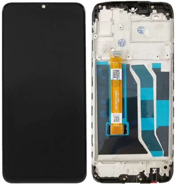 Realme C3 Uyumlu Çıtalı Lcd Ekran Dokunmatik - Image 1