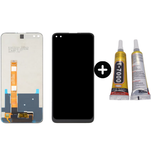 Realme C50 Uyumlu A Kalite Lcd Ekran Dokunmatik + B7000 - Image 1
