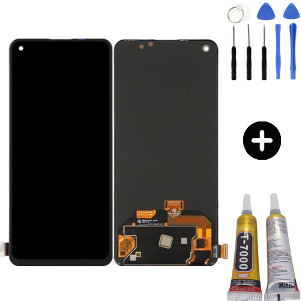 Realme GT Uyumlu HK Lcd Ekran Dokunmatik + Montaj Seti - Image 1