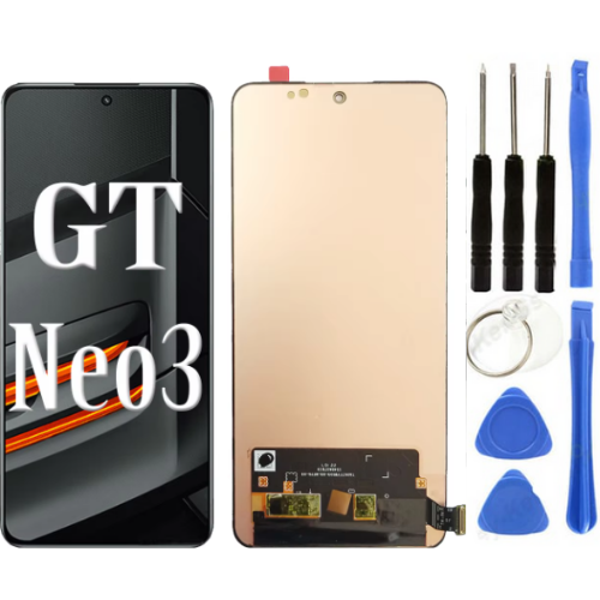 Realme GT Neo 3 Uyumlu A Kalite Lcd Ekran Dokunmatik + Tamir Seti - Image 1