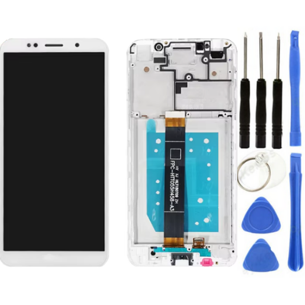 TE Huawei Honor 7S Uyumlu Çıtalı Servis Lcd Ekran Dokunmatik Beyaz + Tamir Seti - Image 1