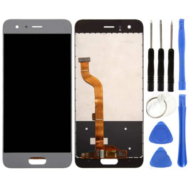 TE Huawei Honor 9 Uyumlu A Kalite Lcd Ekran Dokunmatik Silver + Tamir Seti - Image 1