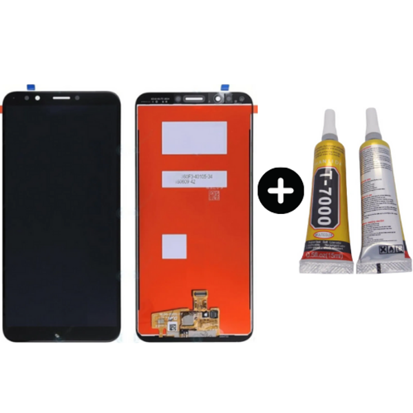 TE Huawei Y7 2019 Uyumlu HK Lcd Ekran Dokunmatik + B7000 - Image 1