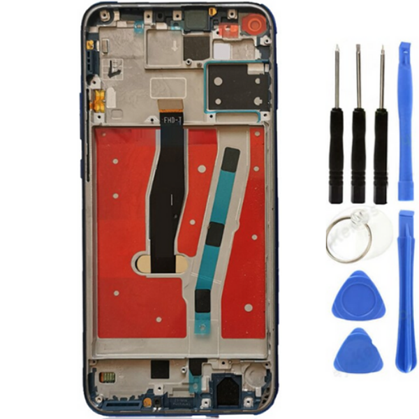 TE Huawei Mate 30 Lite Uyumlu  Çıtalı A KaLite Uyumlu  Lcd Ekran Dokunmatik + Tamir Seti - Image 1