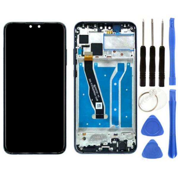 TE Huawei Y9 2019 Uyumlu Çıtalı A Kalite Lcd Ekran Dokunmatik + Tamir Seti - Image 1