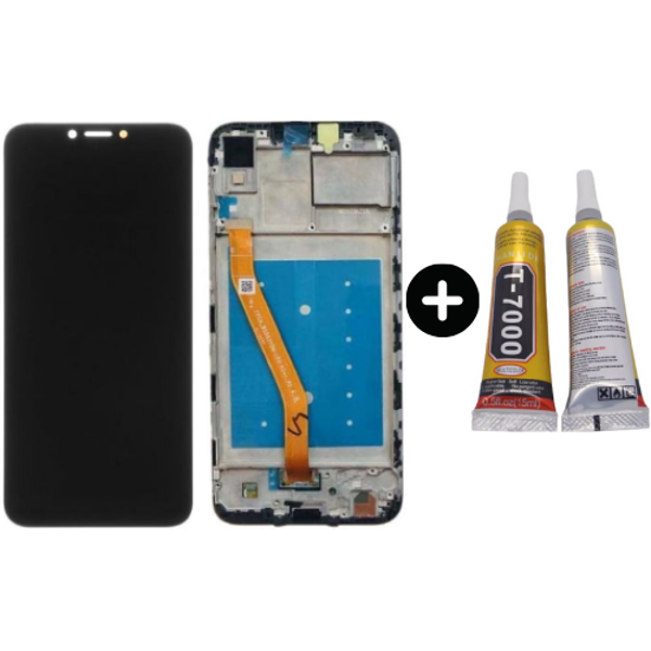 TE Huawei Honor Play Uyumlu Çıtalı A Kalite Lcd Ekran Dokunmatik + B7000 - Image 1