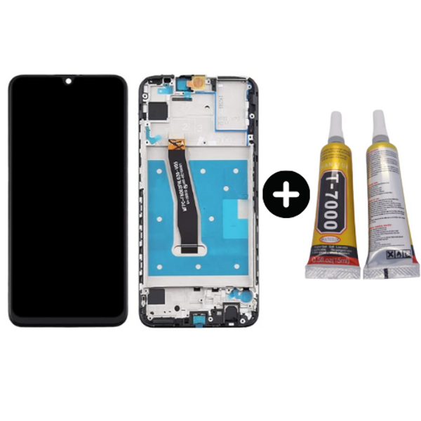 TE Huawei P Smart 2020 Uyumlu Çıtalı A Kalite Lcd Ekran Dokunmatik + B7000 - Image 1