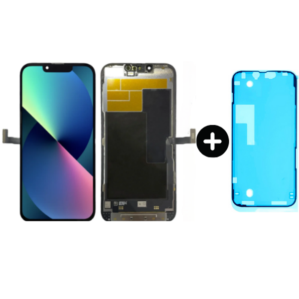  iPhone 13 Mini Uyumlu Servis Lcd Dokunmatik Ekran + Toz Bandı                                    - Image 1
