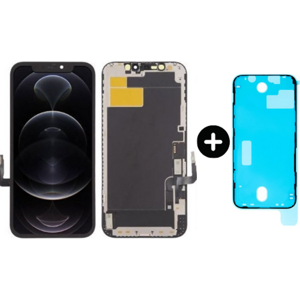  iPhone 12 Pro Uyumlu OLED Lcd Dokunmatik Ekran + Toz Bandı                                    - Image 1