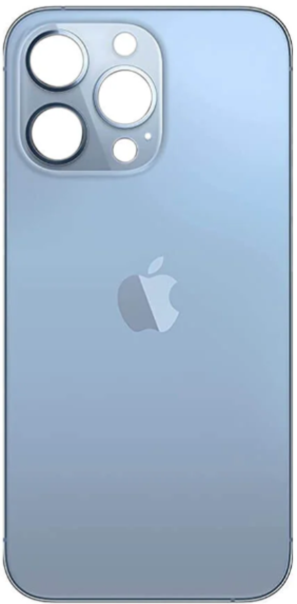  iPhone 13 Pro Uyumlu Arka Pil Batarya Kapak Mavi - Image 1
