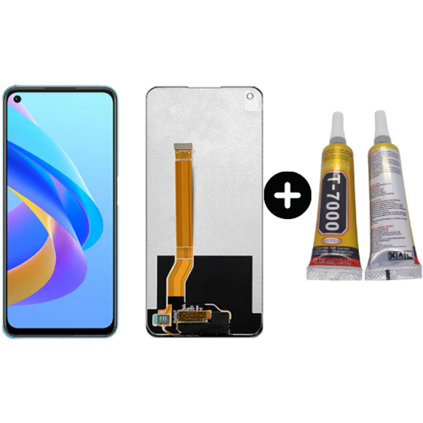 TE Oppo A36 HK Lcd Dokunmatik Ekran + B7000 - Image 1