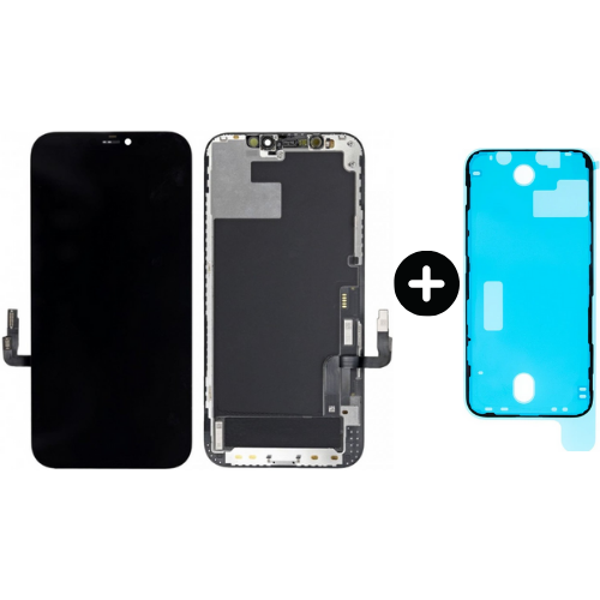  iPhone 12 Uyumlu İncell Lcd Dokunmatik Ekran + Toz Bandı                                    - Image 1