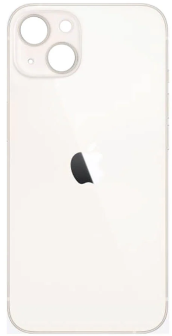  iPhone 13 Uyumlu Arka Pil Batarya Kapak Beyaz - Image 1