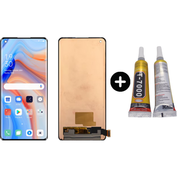 TE Oppo Reno 4 Pro Lcd Dokunmatik Ekran + B7000 - Image 1