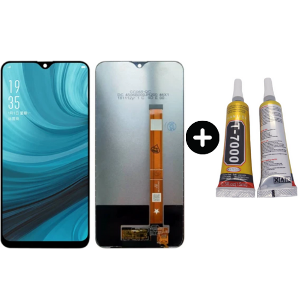 TE Oppo A5s OLED Lcd Dokunmatik Ekran + B7000 - Image 1