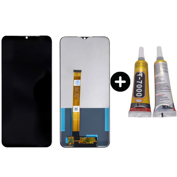 TE Oppo A5 2020 A Kalite Lcd Dokunmatik Ekran + B7000 - Image 1