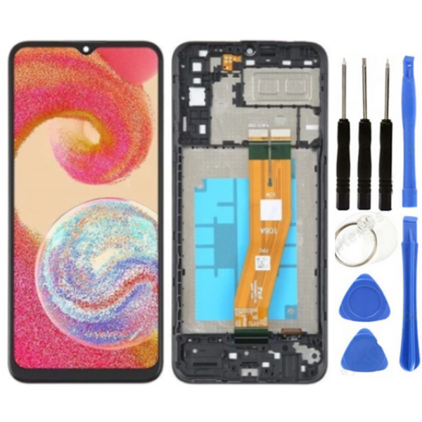 TE Samsung M04 M045 Uyumlu Çıtalı Lcd Ekran Servis + Tamir Seti - Image 1