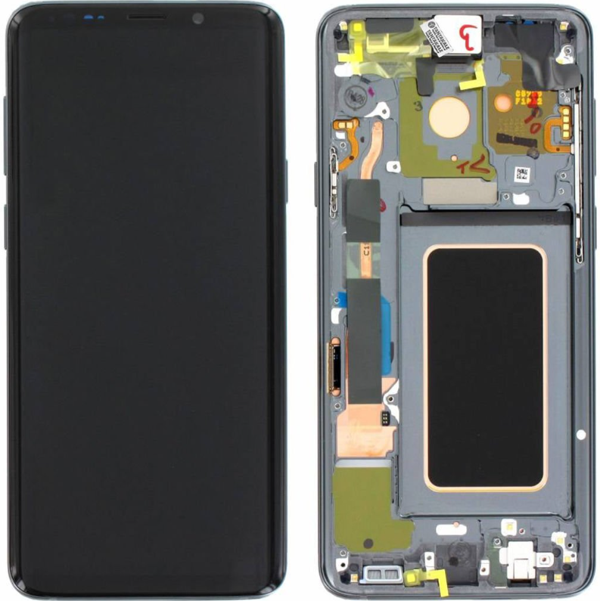 TE Samsung S9 Plus G965 Uyumlu Çıtalı OLED Lcd Ekran Beyaz - Image 1