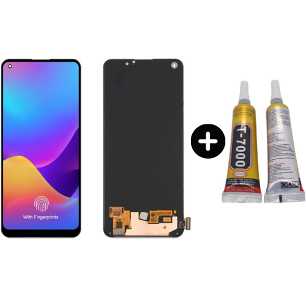 TE Oppo Reno 5 Lite Servis Lcd Dokunmatik Ekran + B7000 - Image 1