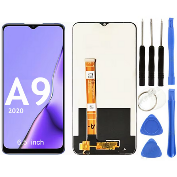 TE Oppo A9 2020 OLED Lcd Dokunmatik Ekran + Tamir Seti - Image 1