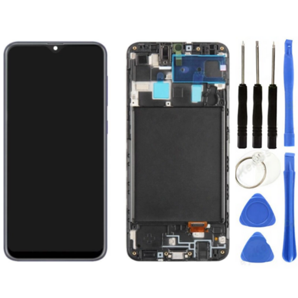 TE Samsung M10s M107 Uyumlu Çıtalı A Kalite Lcd Ekran + Tamir Seti - Image 1