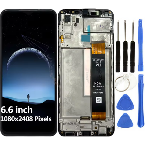 TE Samsung M23 M236 Uyumlu Çıtalı OLED Lcd Ekran + Tamir Seti - Image 1