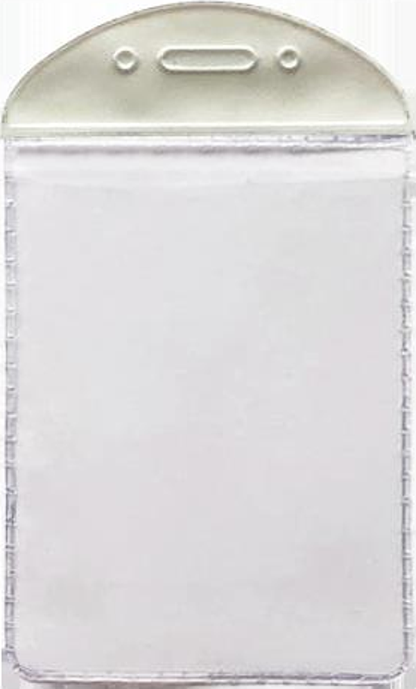 MAPİ PVC KART POSETLERİ (DİKEY) BEYAZ SERİTLİ 100'LÜ PAKET - Image 1