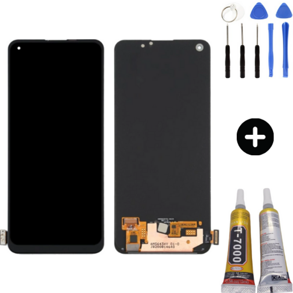 Realme 8 Pro Uyumlu Servis Lcd Ekran Dokunmatik + Montaj Seti - Image 1