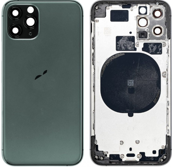  iPhone 11 Pro Max Uyumlu Boş Kasa Yeşil  - Image 1