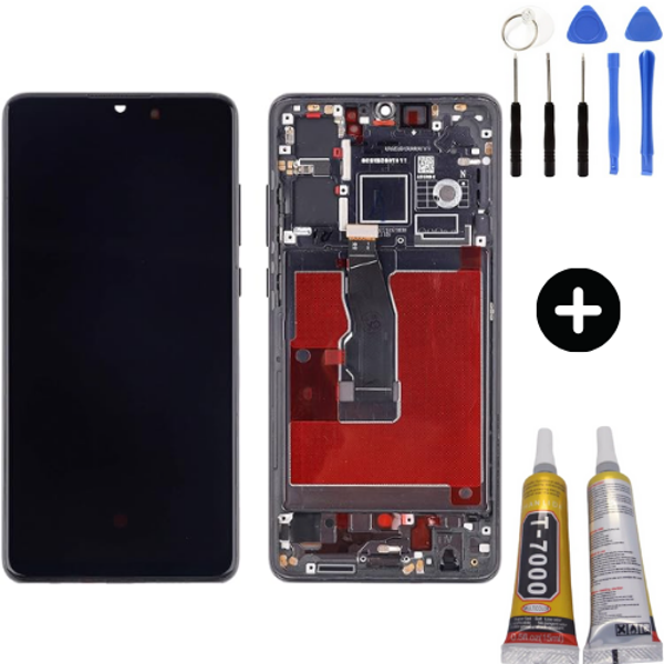 TE Huawei P30 Uyumlu Çıtalı OLED Lcd Ekran Dokunmatik + Montaj Seti - Image 1