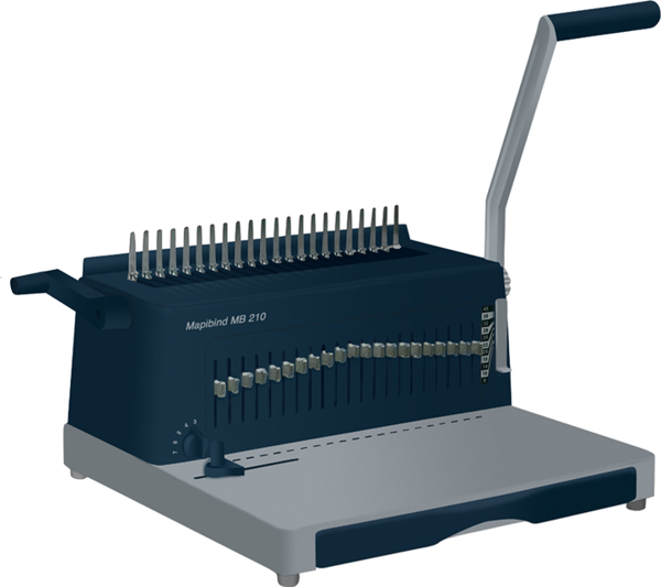 MAPİBİND MB210 PLASTİK SPRİAL CİLT MAKİNESİ - Image 1